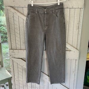 Kancan Gray Jeans V Waistband